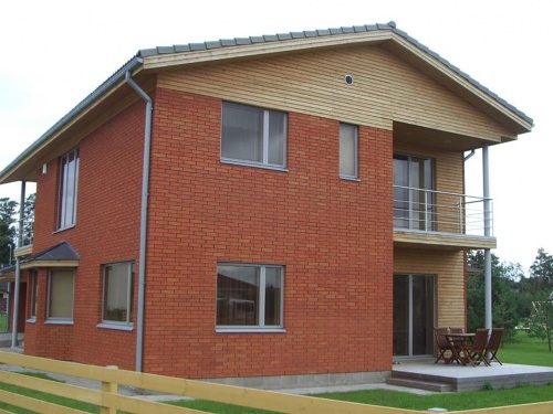 Кирпич облицовочный керамический пустотелый Terca Red гладкий, 250*85*65 мм